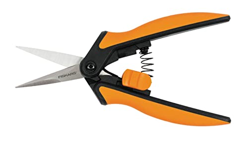 Fiskars Microtip Gartenschere SP13, Länge:...