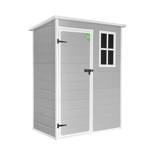 Wasabi - Gartenhaus Kunststoff mit Boden 1.4...