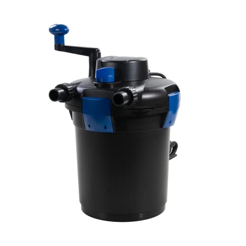 AquaForte GPF-1500 (9 Watt) Druckfilter,...