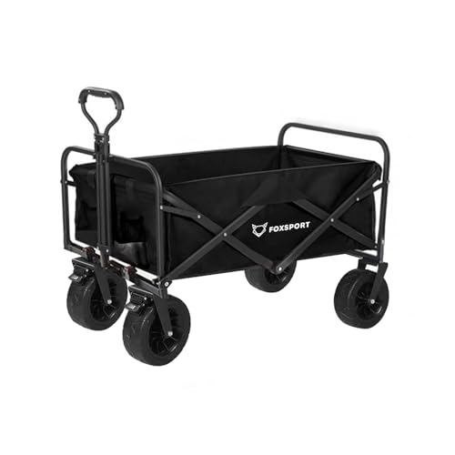 FOXSPORT Bollerwagen Faltbar, Handwagen,...