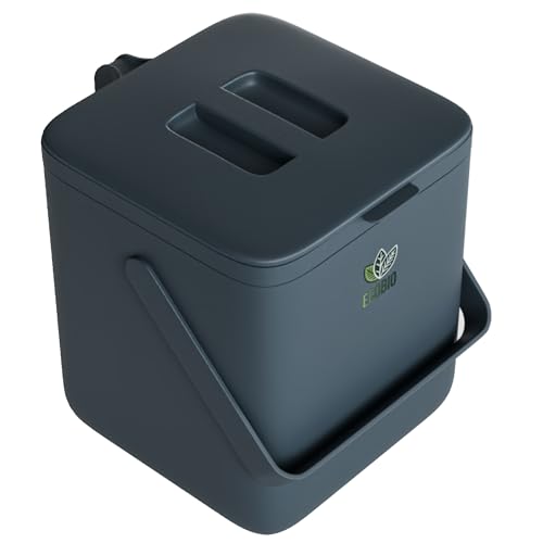 EcoBio Biomülleimer Küche - 7L Komposteimer...
