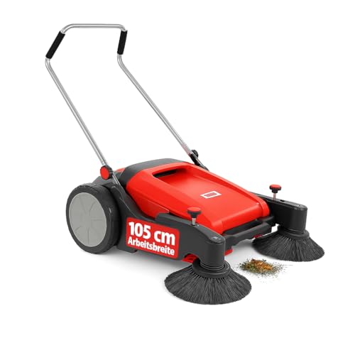HECHT Kehrmaschine – 105 cm Arbeitsbreite...
