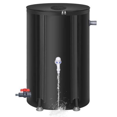 Meff-Mluk 100L Faltbare Regentonne, Tragbare...