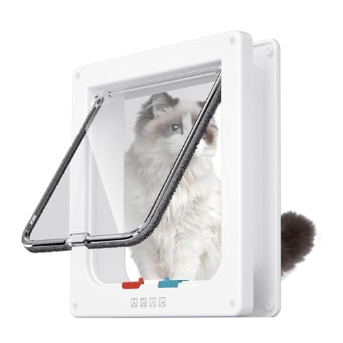 Katzentür, Sicherheits-Haustier-Tür mit...