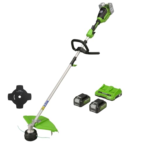 Greenworks GD24X2TXK4X Akku Rasentrimmer für...