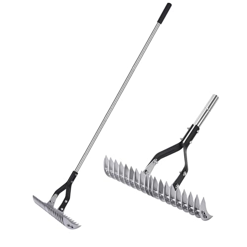YEELOR Rechen für Strohbesen – 38,1 cm...