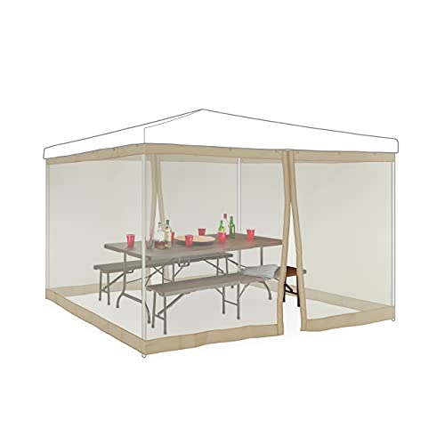 Relaxdays Moskitonetz für 3 x 3 m Pavillon,...