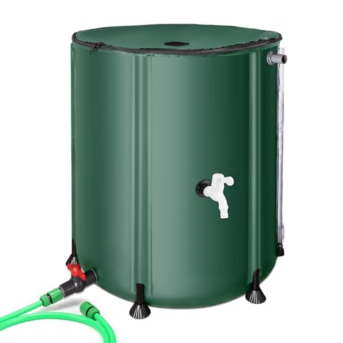 FAMIROSA Regenwassertonne Faltbare...