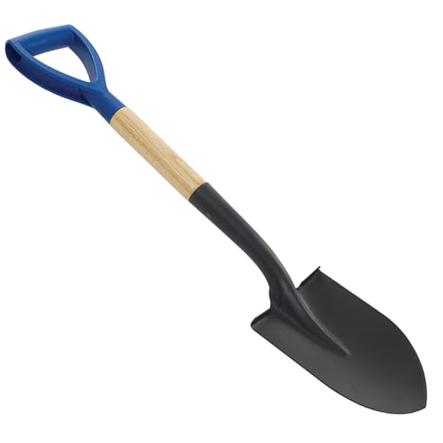 Spitzer Mini Rundspaten 700 mm Profi Garten...