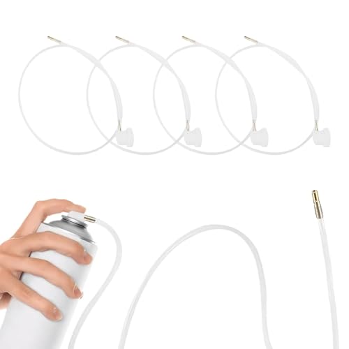 Galenecx 4 Stück Sprühdosen Verlängerung,...