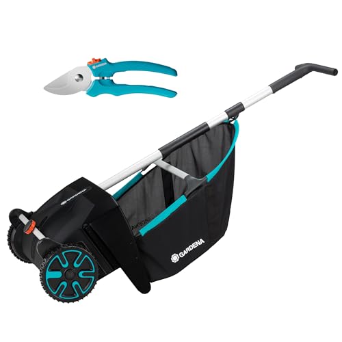 Gardena Laub- und Rasensammler: Kehrmaschine...