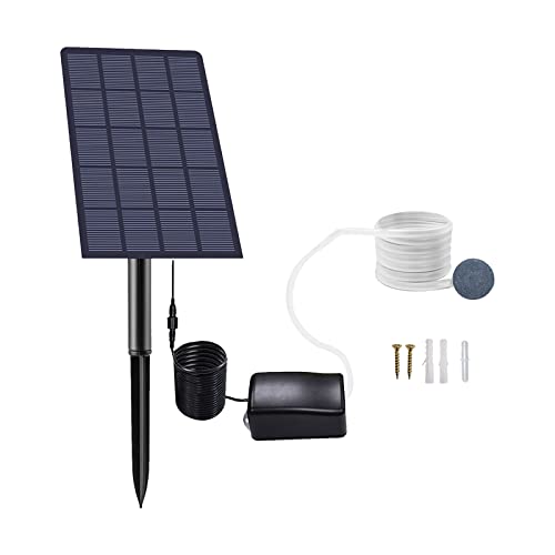 2W Solar-Aquarium Sauerstoffpumpe, Pond Air...