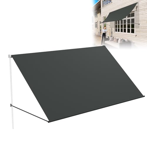 LZQ Markise Balkonmarkise 235x143cm,...