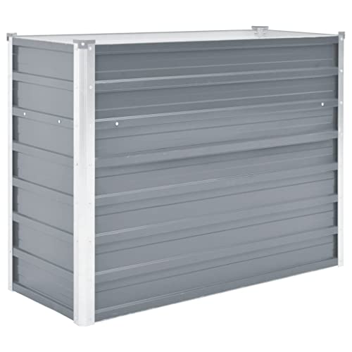 vidaXL Hochbeet Verzinkter Stahl 100x40x77cm...