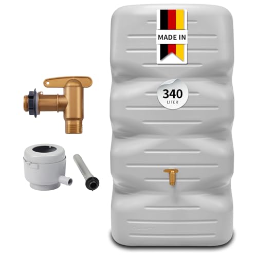 GARANTIA CUBUS Regentonne Komplett-Set 340...