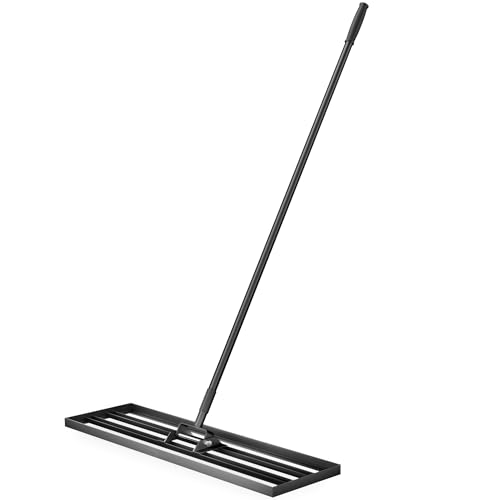 Wiltec Aluminium Rasenrakel 91,4 x 25,4 cm...