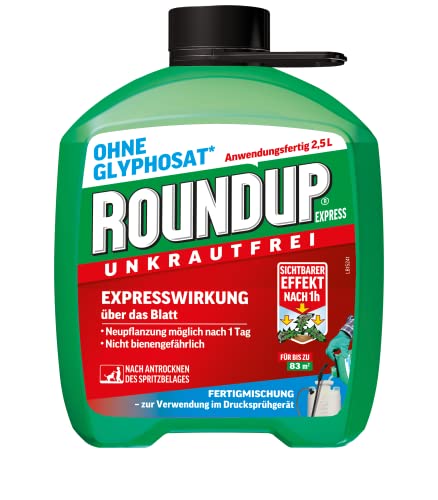 Roundup Unkrautfrei Express, 2,5 Liter...