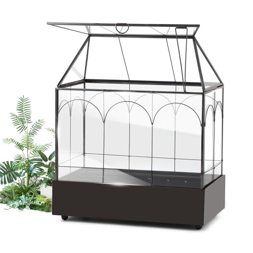 EFUTURETIME Mini Gewächshaus Fensterbank...