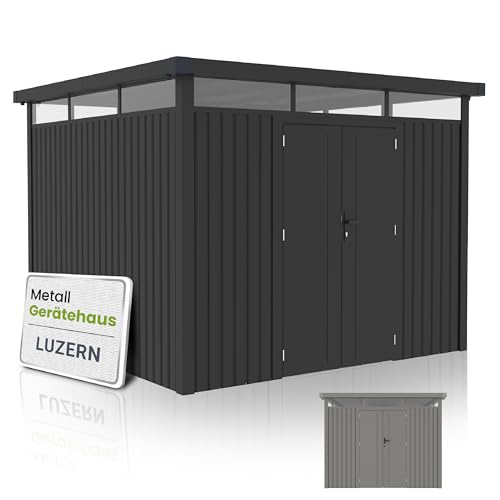 Juskys Gerätehaus Luzern Pro 8,6 m² -...