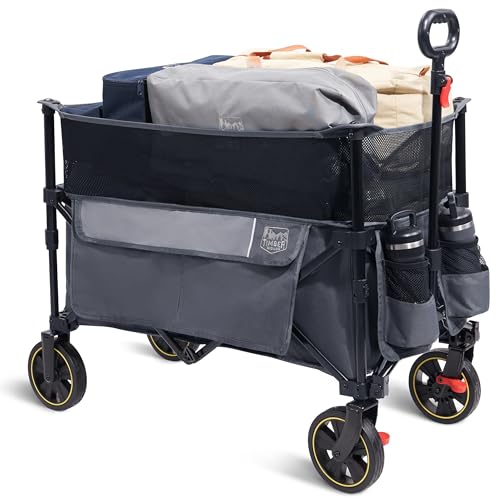 TIMBER RIDGE XXXL Bollerwagen Faltbar 225L...