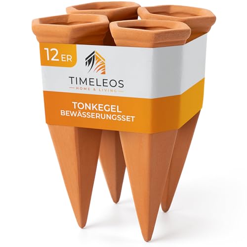 TIMELEOS Tonkegel Bewässerung, Wasserspender...