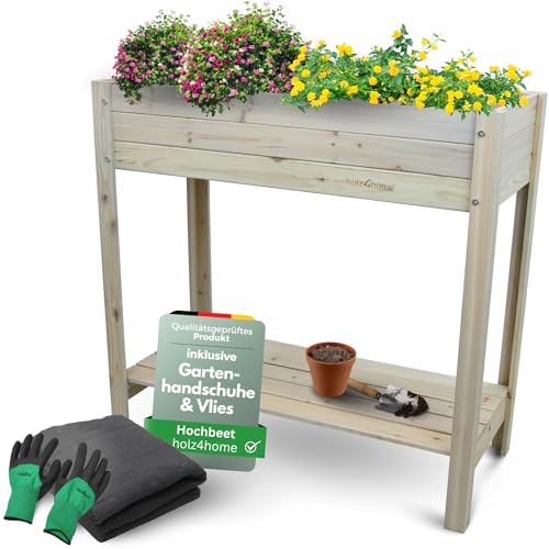holz4home® Hochbeet inkl. Vlies-,...