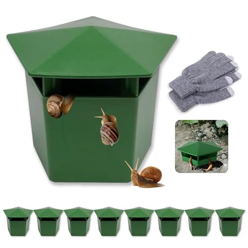 Schneckenfalle,8er-Set Schnecken Fallen für...