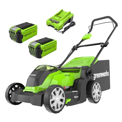 Greenworks 40V Kabelloser Akku Rasenmäher...