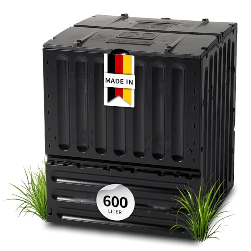 Garantia Eco-King Komposter 600 Liter schwarz...