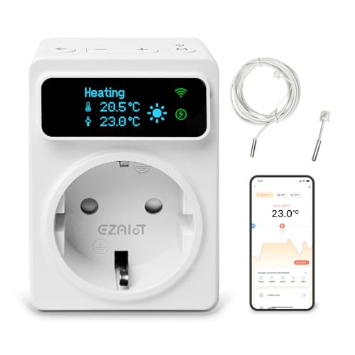 EZAIoT Steckdosen-Thermostat WLAN -...