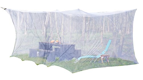 infactory Mückennetz: XXL-Moskitonetz für...