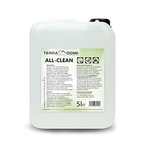 TerraDomi All-Clean, 5 L, Reinigungsmittel...