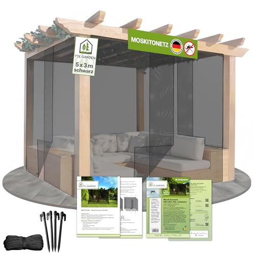 TTL GARDEN Moskitonetz Deluxe XXL...