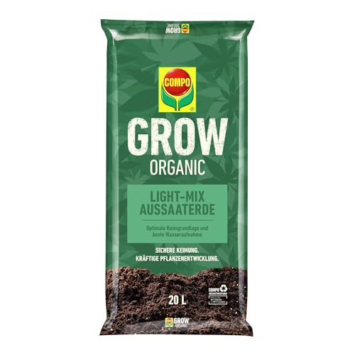 Compo Grow Organic Light-Mix Erde -...