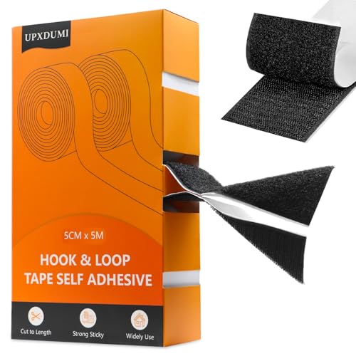 UPXDUMI 50mm x 5m Klettband Selbstklebend...