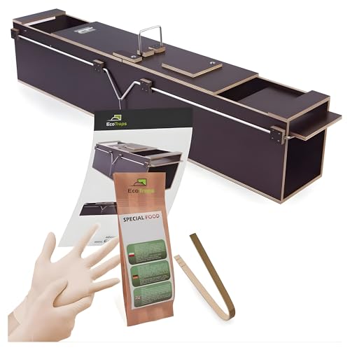 EcoTraps Marderfalle Lebendfalle 120cm -...