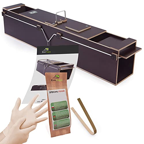 EcoTraps Marderfalle Lebendfalle 120cm -...