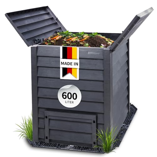 GARANTIA Thermo-Wood Komposter 600 Liter...
