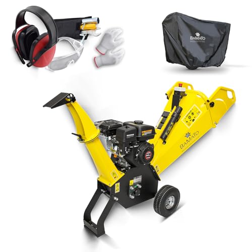 BAMATO Holzhäcksler HACK-100 | inklusive...