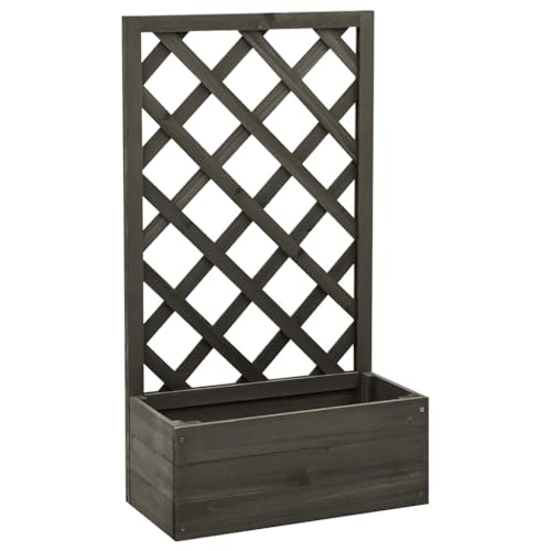vidaXL Tannenholz Massiv Garten Spalier mit...