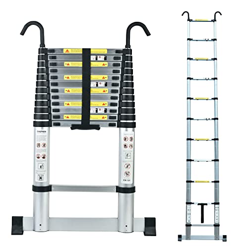 3,8M Teleskopleiter mit Stabilisator,...