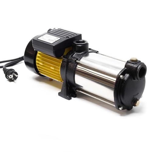 Wiltec Mehrstufige Kreiselpumpe 6600l/h 900W...