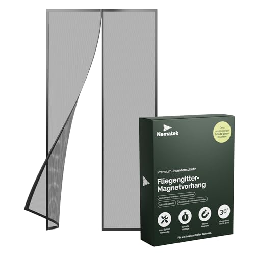 Nematek - Fliegengitter Balkontür 100x210 cm...