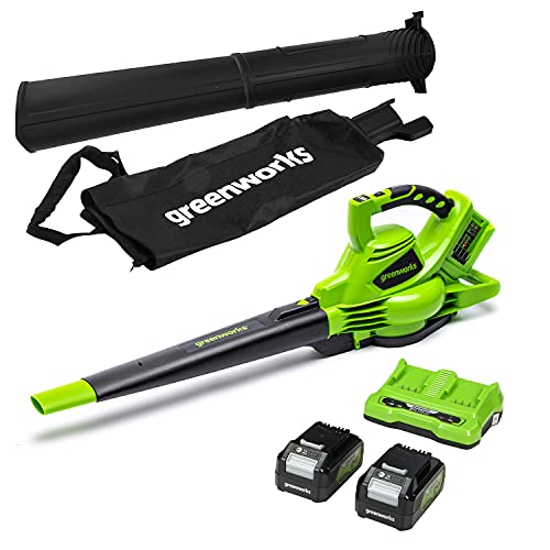 Greenworks 48V(24V x 2) Akku Laubsauger /...