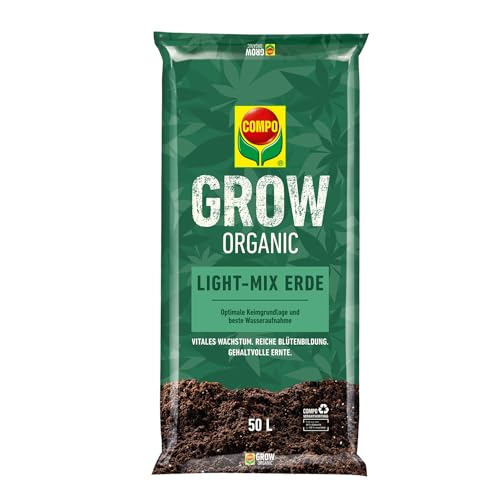 Compo Grow Organic Light-Mix Erde -...