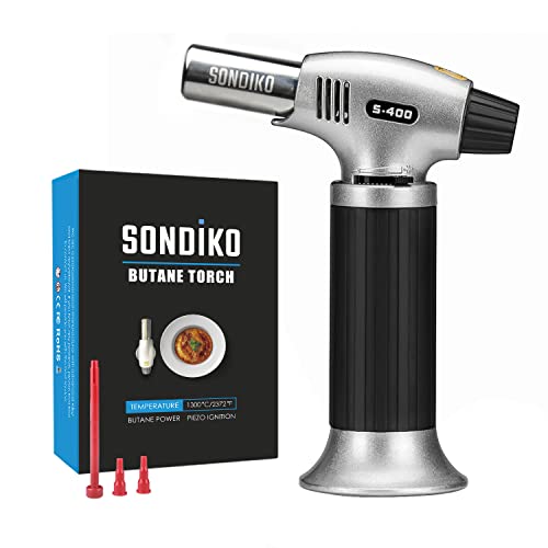 Sondiko Küchenbrenner, Flambierbrenner S400,...