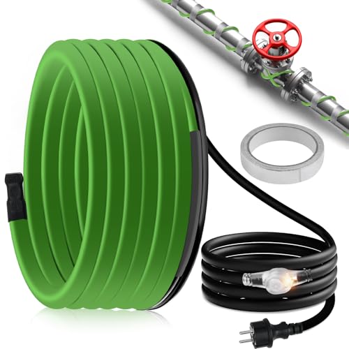 8M Heizkabel mit Thermostat, 35W/m...