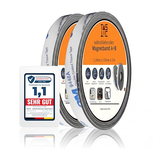 TASTIC Magnetband selbstklebend A+B für...