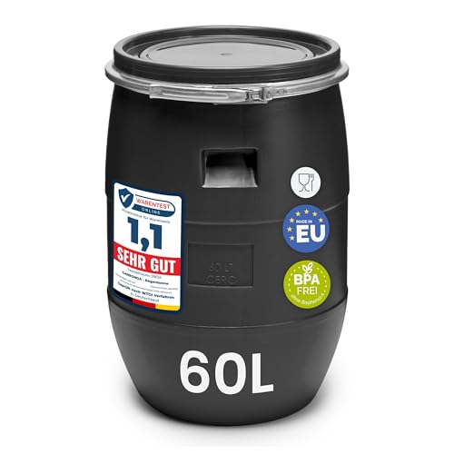 Garronda 60 Liter Deckelfass Weithalsfass aus...
