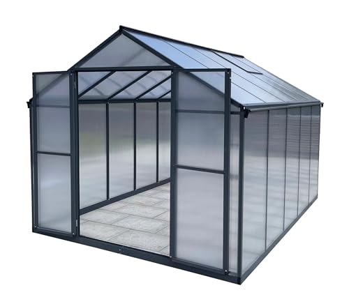 Aluminium Gewächshaus für den Garten...